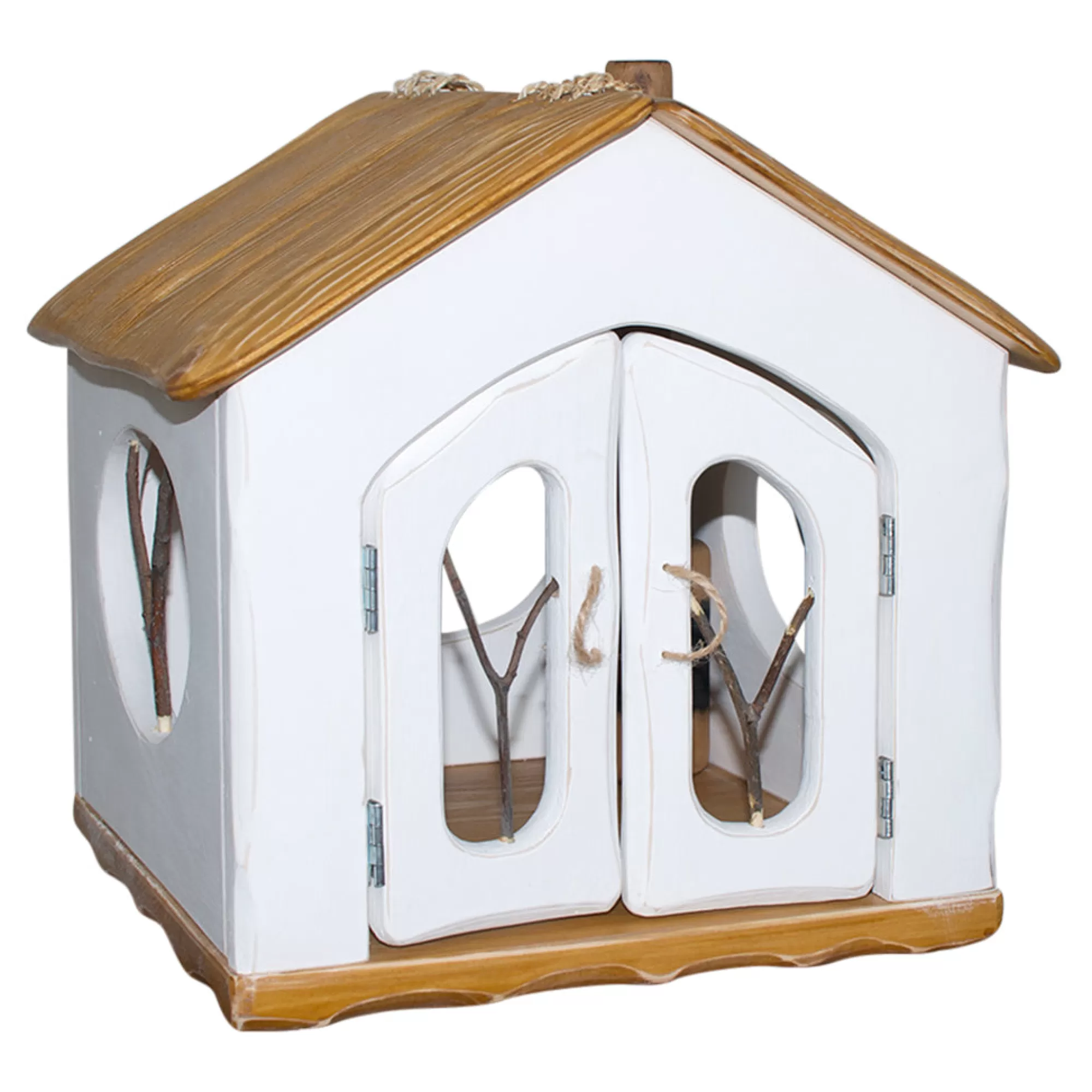 Tateplota Doll Accessories-Wooden Doll House - The Cottage